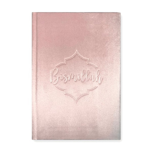 Notitieboekje Velvet Bismillah roze