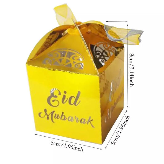 Eid mubarak doosje goud 2