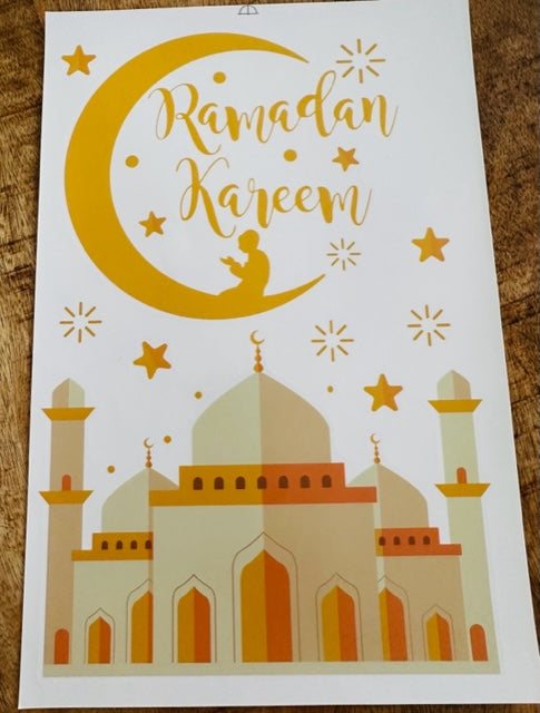 Ramadan raamstickers