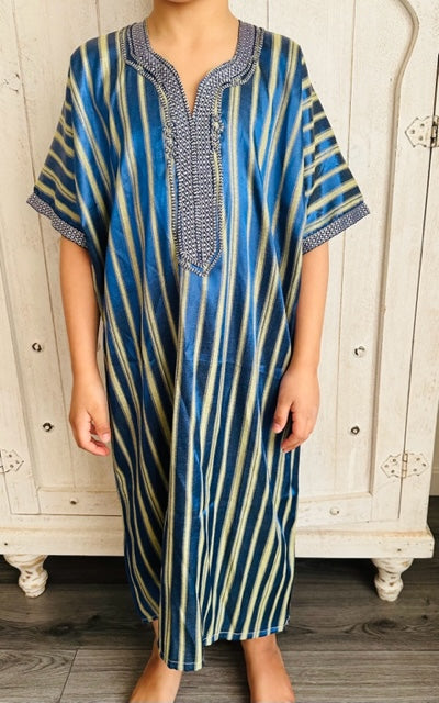 Djelleba/Abaya jongens donkerblauw