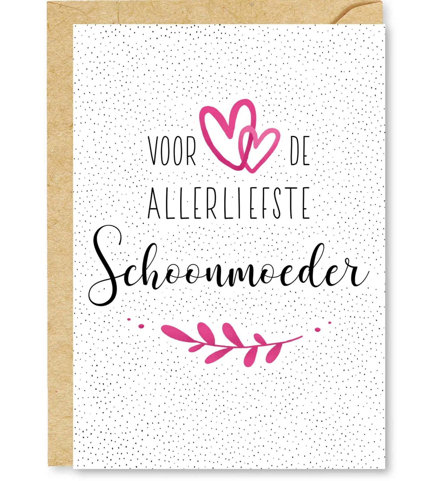 Wenskaart voor de allerliefste schoonmoeder