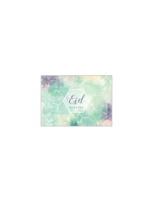 EId Mubarak placemats Watercolour (6 stuks papier)